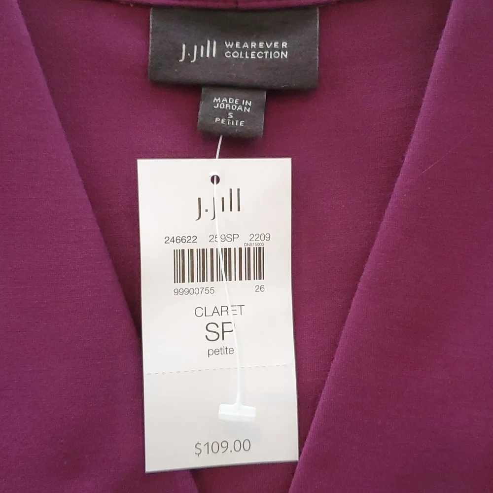 J Jill Fit & Flare Dress Small Petite - Picture 14 of 16